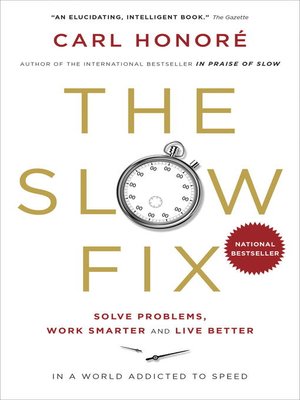 cover image of The Slow Fix